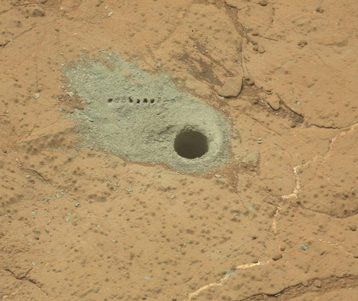 Mars laser