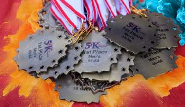 5K medals.