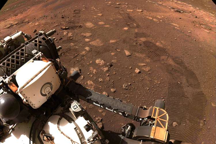 Perseverance -- Credit JPL-CalTech