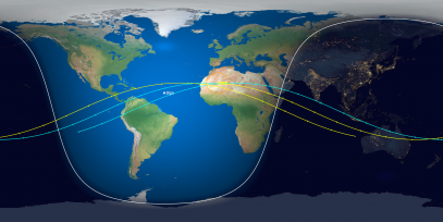 XTE (ID#23757) Prediction Ground Track