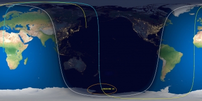 Iridium 15 (ID 24869) Reentry Prediction Image