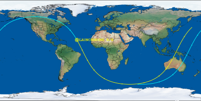 LAUNCHERONE R/B (ID 48871) Reentry Prediction Image