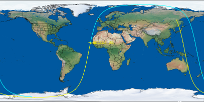 HELIOS 2B (ID 36124) Reentry Prediction Image