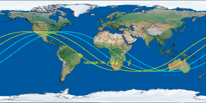 YAOGAN-36 01B (ID 53946) Reentry Prediction Image