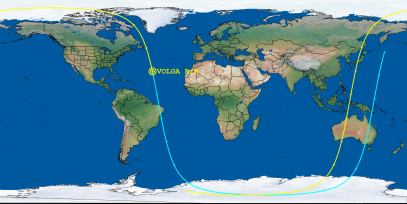 VOLGA R/B (ID 44425) Reentry Prediction Image