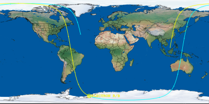ELECTRON R/B (ID 64693) Reentry Prediction Image